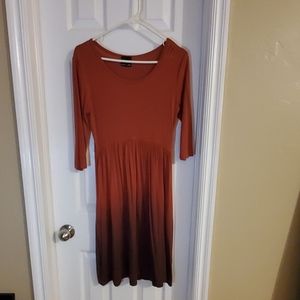 Ombre dress